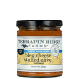 Bleu Cheese Stuffed Olive Dip jar