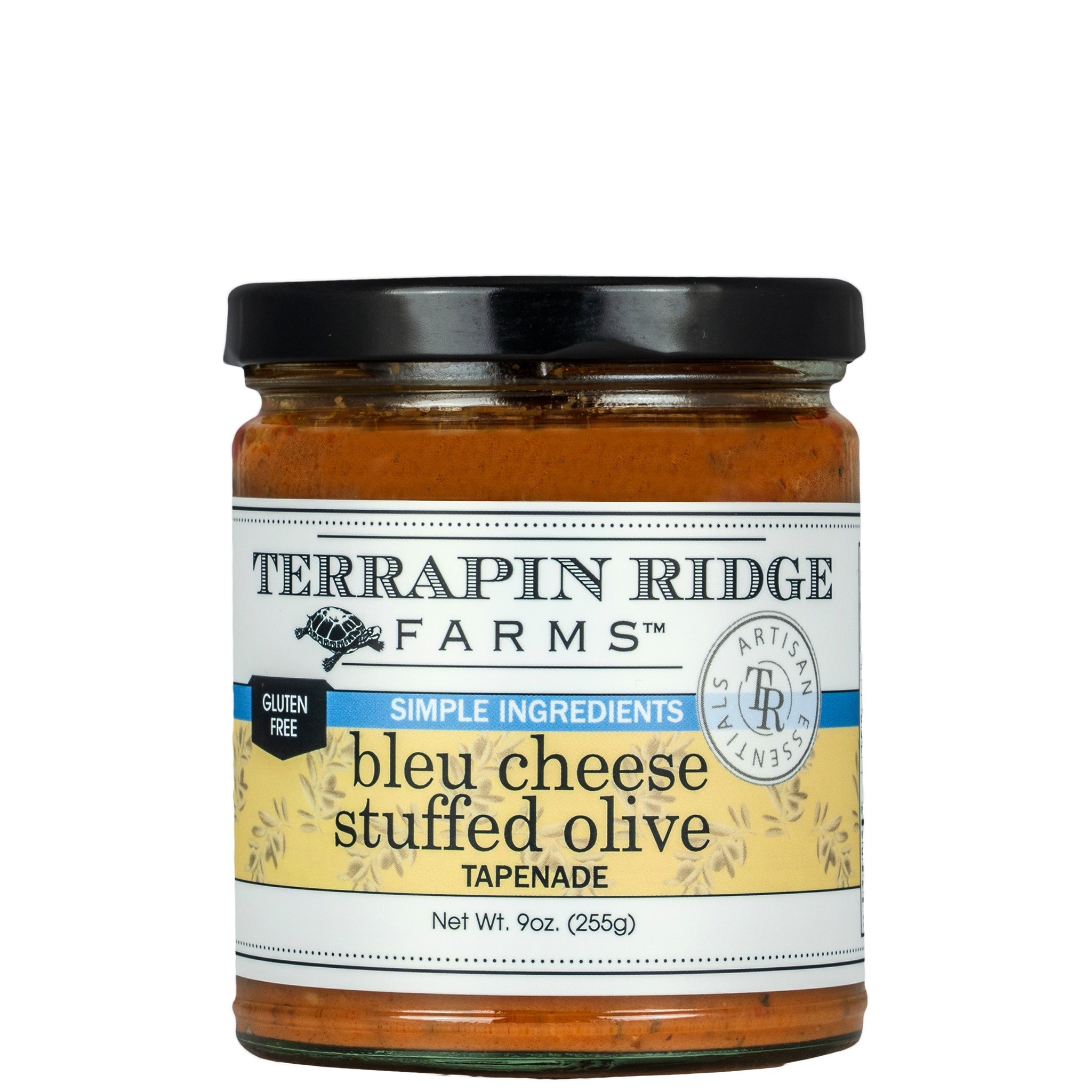 Bleu Cheese Stuffed Olive Dip jar