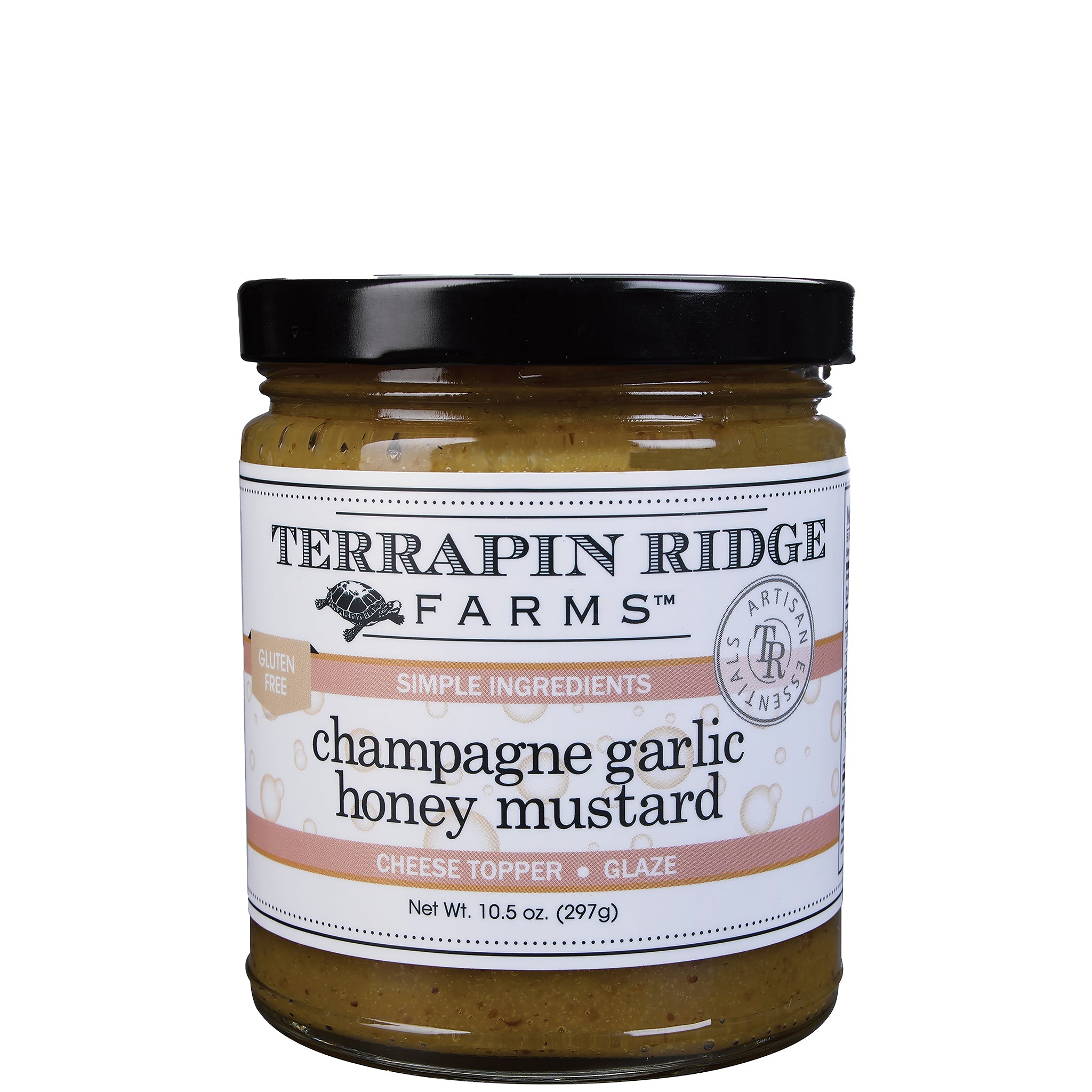 Terrapin Ridge Farms Champagne Garlic Honey Mustard jar