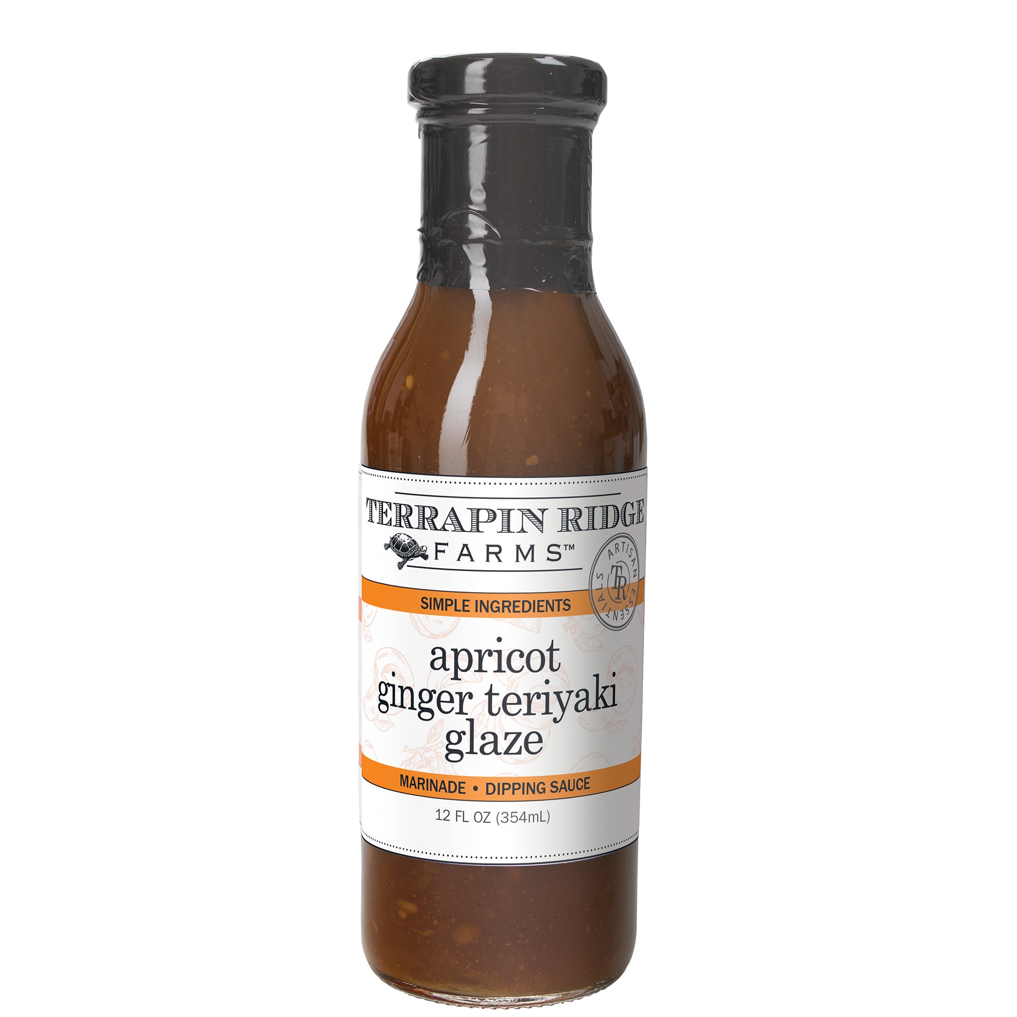 Apricot Ginger Teriyaki Glaze bottle