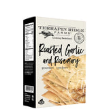 Terrapin Ridge Farms Roasted Garlic and Rosemary Crackers box