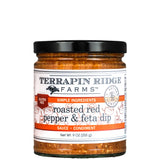 Roasted Red Pepper & Feta Dip jar