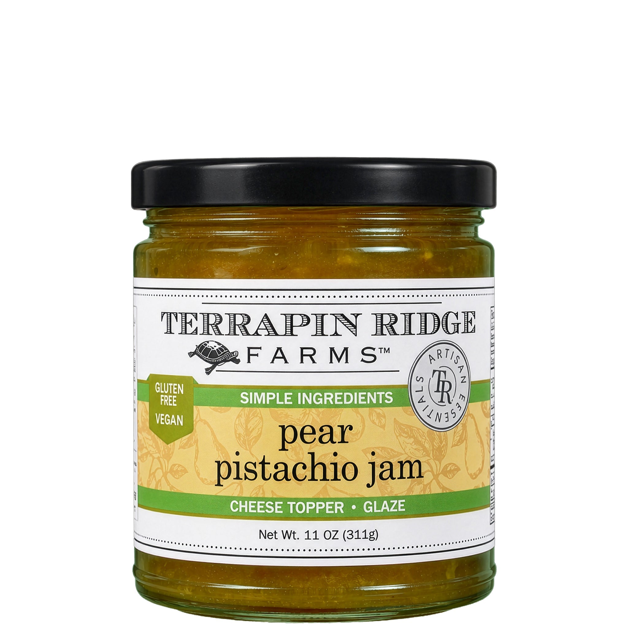 Pear Pistachio Jam jar