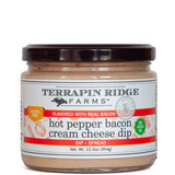 Terrapin Ridge Farms Hot Pepper Bacon Cream Cheese Dip jar