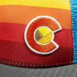 Sunset Fader Colorado Trucker Hat - view 5