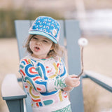 Kids' Mountain Rainbow Colorado Trucker Hat - view 2