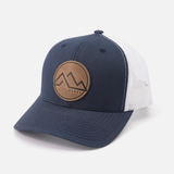 Range Mountain Hat | Leather Patch Trucker Hat