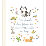 Animals Pet Sympathy Card