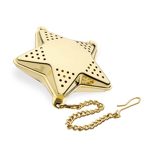 Pinky Up Gold Star Shaped Tea Infuser