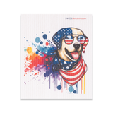 Swedish Dishcloth Patriotic Lab