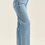 Mid-Rise Ankle Straight w/ Bandana Loop