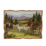 Mountain Summit Fall Rectangular Platter, 16" x 12"