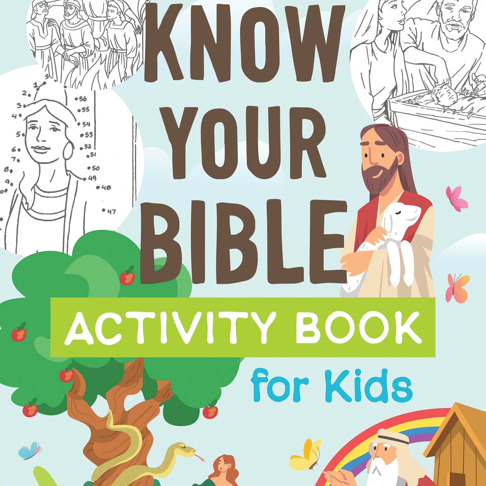 Know Your Bible Activity Book for Kids, Barbour Publishing book cover
