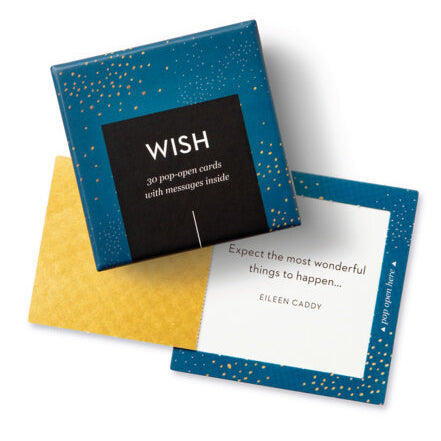 ThoughtFulls Wish pop-open message cards box