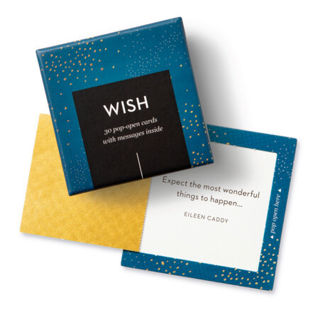 ThoughtFulls Wish pop-open message cards box