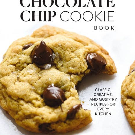 The Chocolate Chip Cookie Book by Katie Jacobs, hardcover baking cookbook front cover