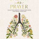 Breath as Prayer book of breath prayers by Jennifer Tucker, foil-accented hardcover front cover