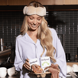 Latte Weighted Sleep Mask