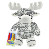8.5" Colorado Color Me Plush™ Moose