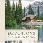 Devotions from the Mountains 90-day devotional hardcover, front cover