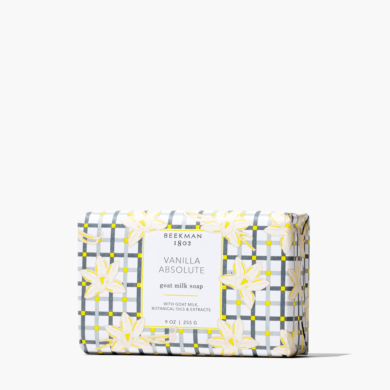 Beekman 1802 Vanilla Absolute Goat Milk Bar Soap, 9 oz paper-wrapped bar