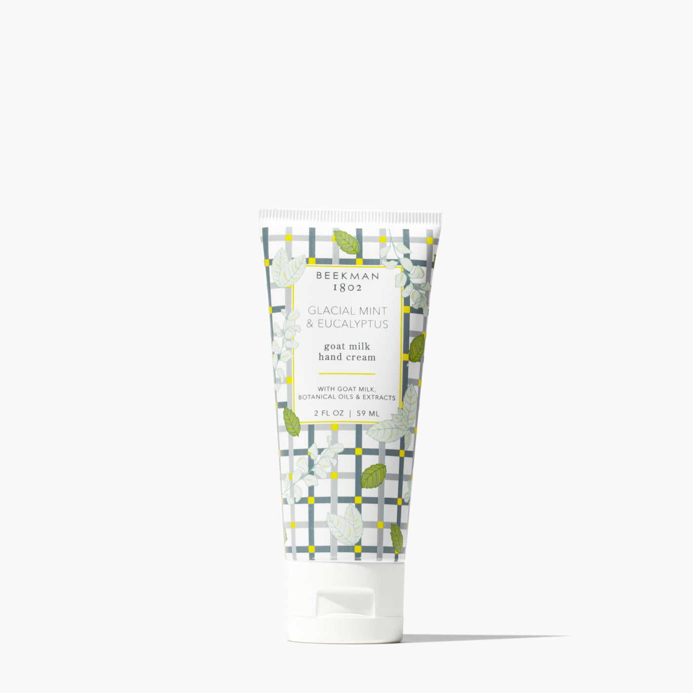 Beekman 1802 Glacial Mint & Eucalyptus Goat Milk Hand Cream, 2 fl oz tube