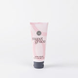 Bridgewater Sweet Grace Hand Cream, 3 fl oz pink tube with swirl design, on a white background