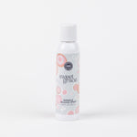 Bridgewater Sweet Grace Wrinkle Release Spray, white bottle with pink and gray circle label, on a white background