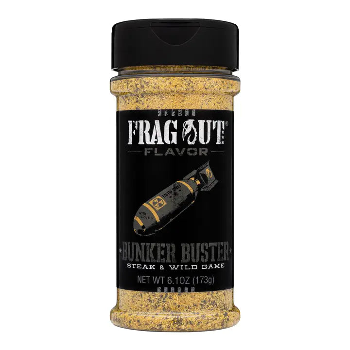 Bunker Buster Steak and Wild Game seasoning - Frag Out Flavor