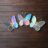 Celebration Of Life Iridescent Stained Glass Butterfly