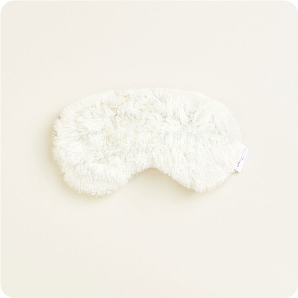 Warmies Eye Mask in Cream - weighted microwavable lavender eye mask