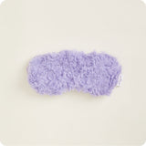 Warmies Curly Eye Mask in Purple - weighted microwavable lavender eye mask