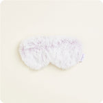 Warmies Marshmallow Eye Mask in Lavender - weighted microwavable lavender eye mask