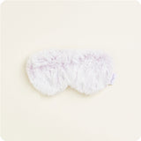 Warmies Marshmallow Eye Mask in Lavender - weighted microwavable lavender eye mask