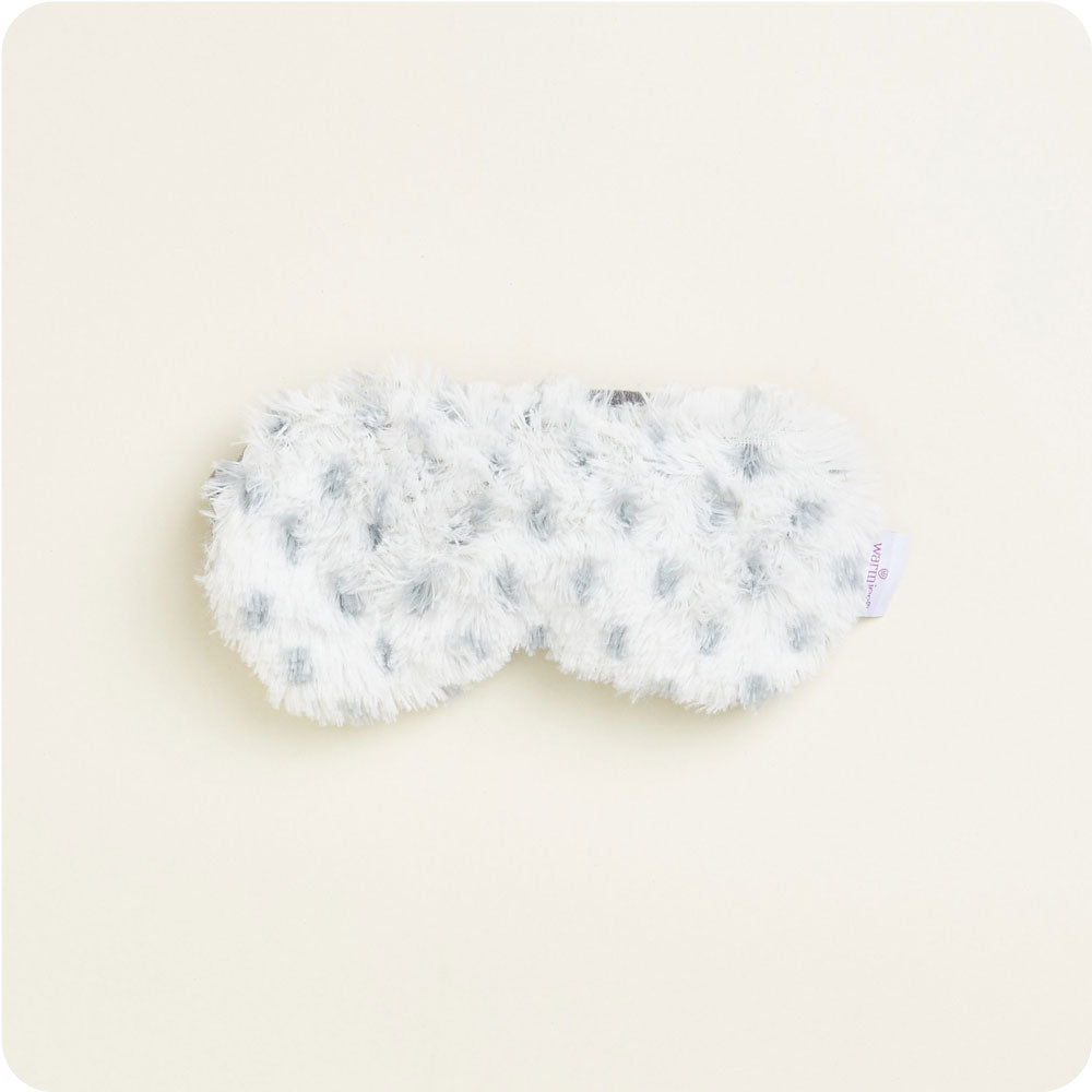 Warmies Eye Mask in Snowy - weighted microwavable lavender eye mask