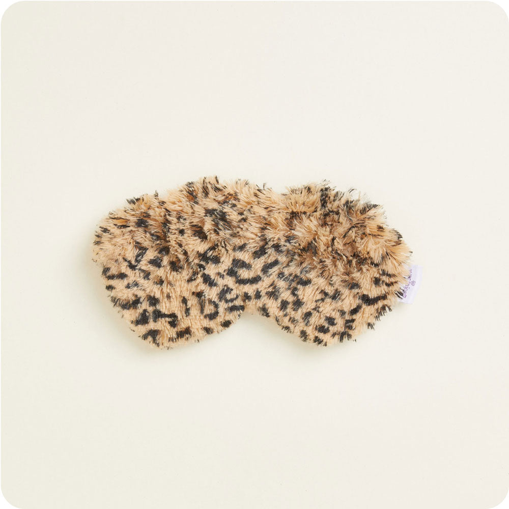 Warmies Eye Mask in Leopard - weighted microwavable lavender eye mask