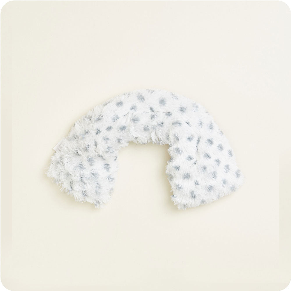 Warmies Neck Wrap in Snowy - weighted microwavable lavender neck and shoulder wrap