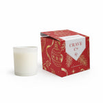 Christmas Morning boxed candle detail