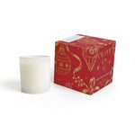 Christmas Morning 8 oz candle styled view
