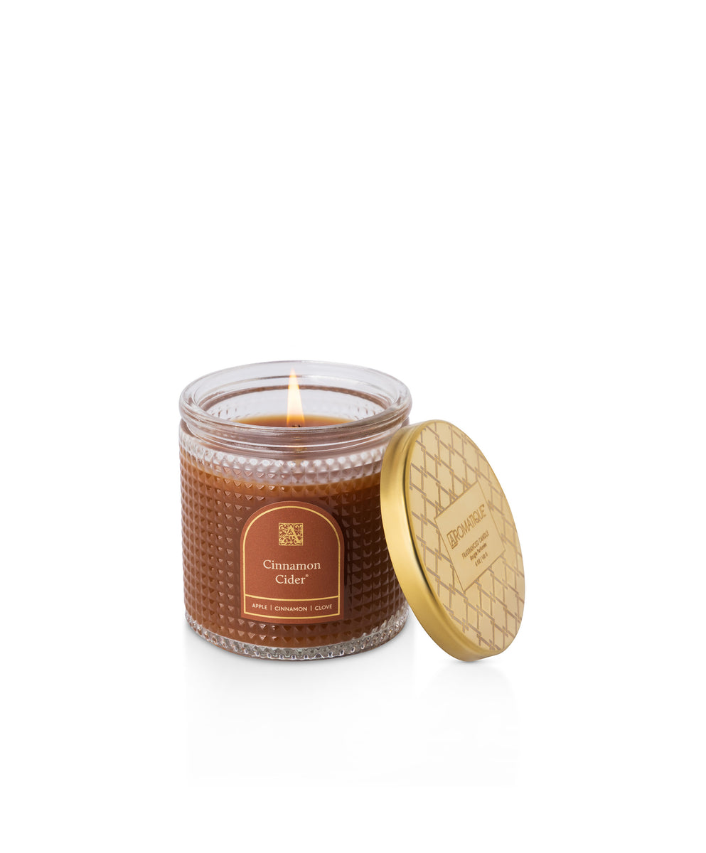 Cinnamon Cider 6 oz candle, alternate view