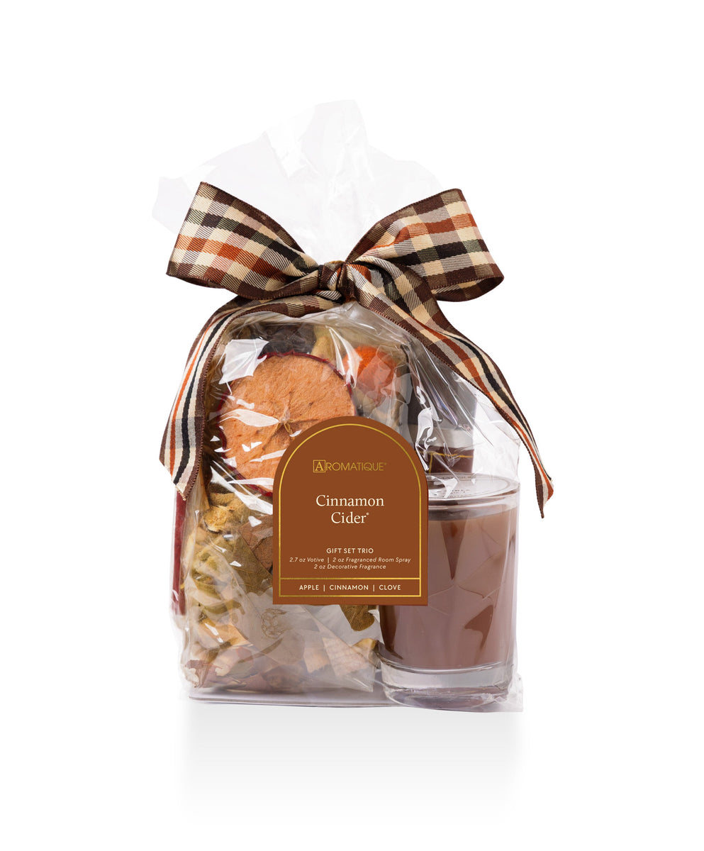 Cinnamon Cider gift set trio