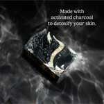 Bar Soap, Clarifying Charcoal, 4 oz - product angle 3