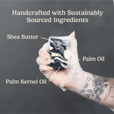 Bar Soap, Clarifying Charcoal, 4 oz - product angle 4