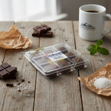 Irresistible Sea Salt Caramels With Colorado Flag Background