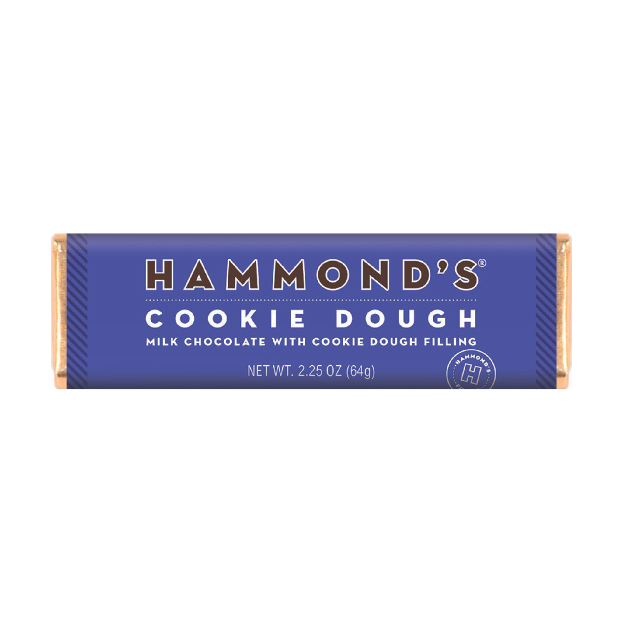 Cookie Dough Milk Chocolate Candy Bar in wrapper