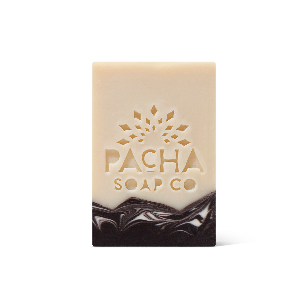 Santal and amber bar soap, 4 oz