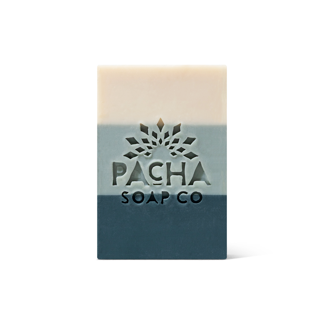 Sea salt and moss bar soap, 4 oz