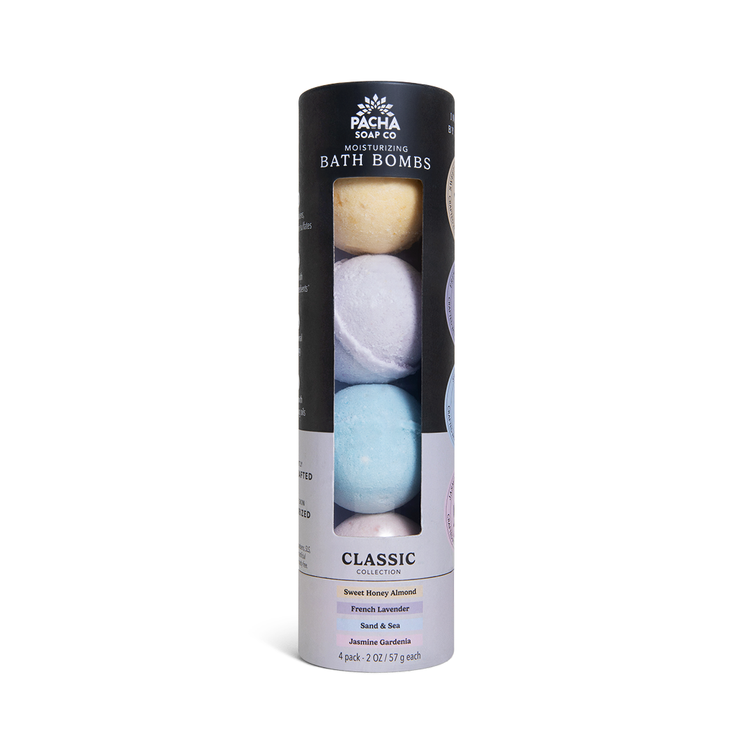 Bath bomb gift set, classic collection, 8 oz