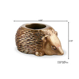 GARDEN HEDGEHOG TEALIGHT