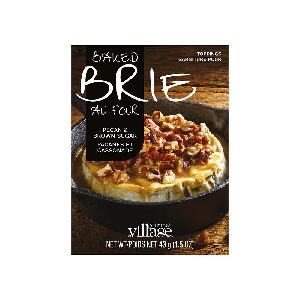 Pecan and Brown Sugar Baked Brie Topping